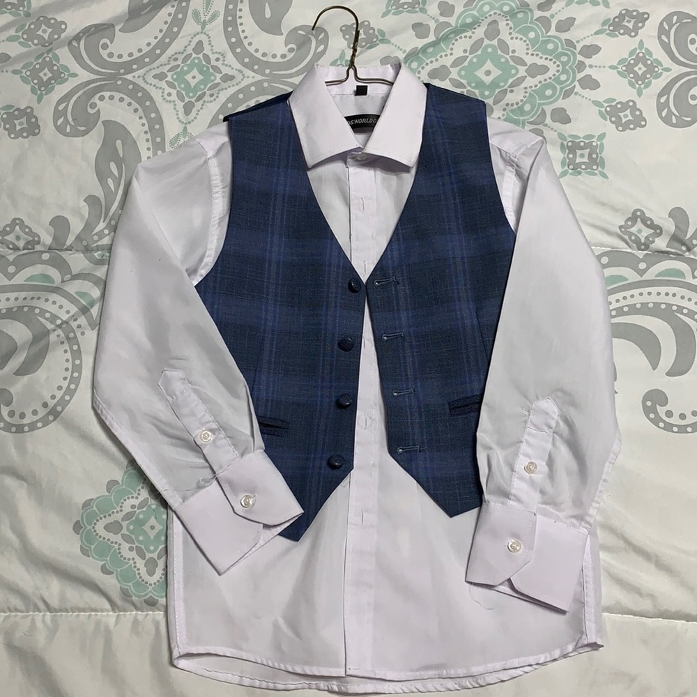 Boy’s 2pc Shirt and Vest